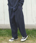 MR.OLIVE / PEACHSKIN STRETCH GABARDINE / 2TACK WIDE EASY PANTS / ミスターオリーブ ピーチスキンストレッチギャバジン 2タックワイドイージーパンツ
